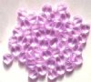 50 8mm Transparent Alexandrite Glass Heart Beads